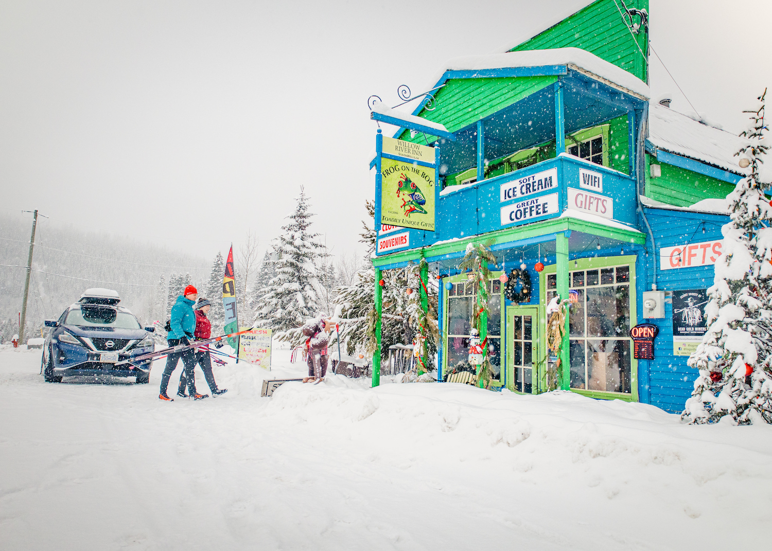 Go north for Nordic on growing QuesnelWells crosscountry ski trail